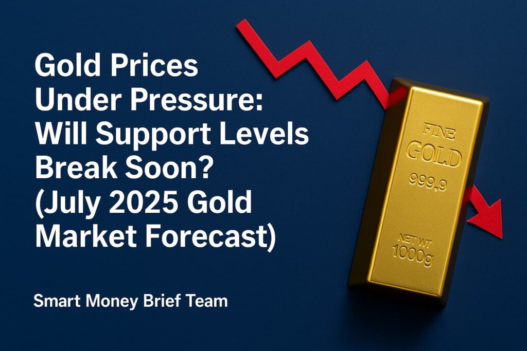 Gold Prices Under Pressure: Will Support Levels Break Soon? (July 2025 Gold Market Forecast)